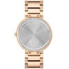 Movado BOLD Horizon Pale Rose Gold Ion-plated Women's Watch 3601089