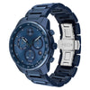 Movado BOLD Verso Chronograph Blue Ceramic Men's Watch 3601117