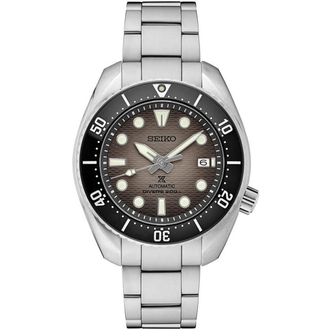 Seiko Prospex Diver Gray Dial Stainless Steel Automatic Men's Watch SPB323