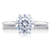 Tacori Solitaire Diamond Engagement Ring 2650RD65W