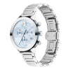 Movado BOLD Evolution 38MM Light Blue MOP Dial Steel Bracelet Women's Watch 3600787