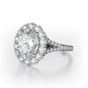 Michael M DEFINED Oval Shape Center Diamond Engagement Ring R779-2.5