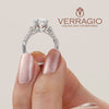 Verragio 14K White Gold Diamond Engagement Ring Renaissance-905R7