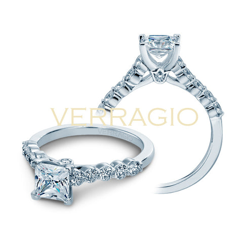 Verragio Princess Diamond Center Engagement Ring COUTURE-0410SP