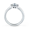 A.JAFFE Metropolitan 18K White Gold Halo Diamond Engagement Ring ME1633/160
