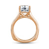A.JAFFE Classic Trellis 18K Rose Gold Solitaire Engagement Ring MES515/200