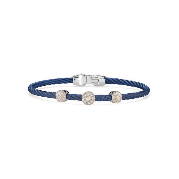 ALOR Fused Triple Station Bracelet 04-28-S037-11