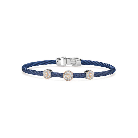 ALOR Fused Triple Station Bracelet 04-28-S037-11