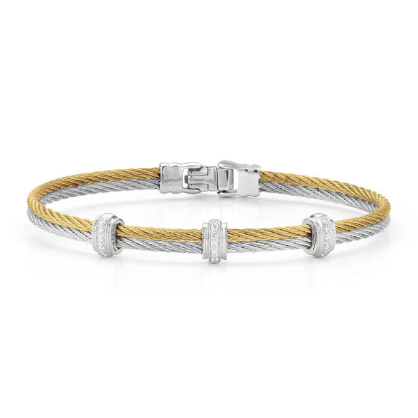 ALOR Fused Triple Station Bracelet 04-34-S037-11