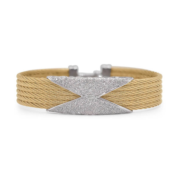 ALOR 6-Row Hourglass Bracelet 04-37-2074-11