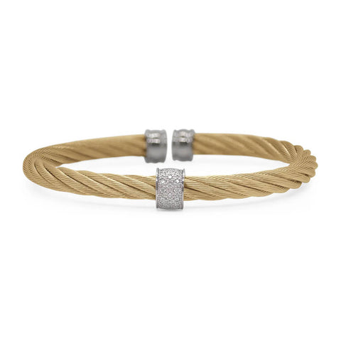 ALOR 5mm Single Barrel Cuff Bracelet 04-37-3913-11