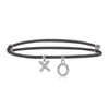 ALOR Expressions Of Love "XO" Flex Diamond Bracelet 04-52-2035-XO