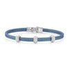 ALOR Fused Triple Station Bangle Bracelet 04-64-S037-11