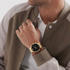 Movado Museum Classic Light Yellow Gold Pvd Men's Watch 0607810