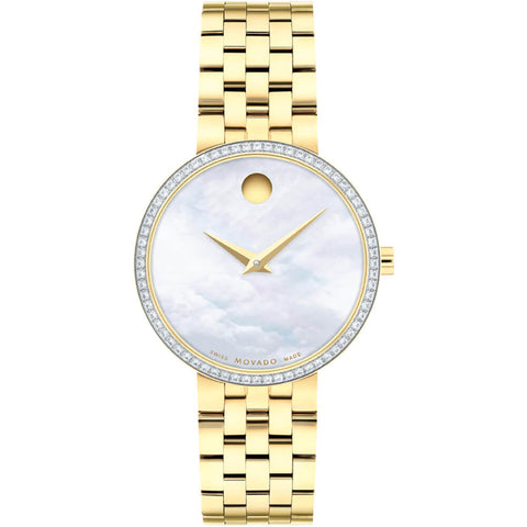 Movado Museum Classic Diamond Women's Watch 0607815