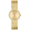 Movado Museum Velura Yellow Gold PVD Women's Watch 0607934