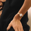 Movado Museum Bangle Yellow Gold PVD Women's Watch 0608072