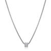ALOR Classique 14K White Gold Diamond Necklace 08-32-3913-11