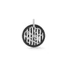 ALOR 18K White Gold Black Cable Diamond Pendant 08-52-0972-11