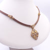 ALOR Celtique 18KT Petra Gold BRONZE NECKLACE 08-55-3028-11