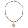 ALOR Celtique 18KT Petra Gold BRONZE NECKLACE 08-55-3028-11
