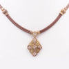 ALOR Celtique 18KT Petra Gold BRONZE NECKLACE 08-55-3028-11
