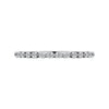 Gabriel & Co. 14K White Gold Single Prong Diamond Anniversary Band AN15746W44JJ