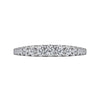 Gabriel & Co. 14K White Gold Graduating Diamond Anniversary Band AN15584W44JJ