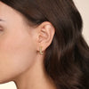 Gabriel 14K Yellow Gold Diamond Bujukan J Earrings EG15022Y45JJ