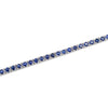 14K White Gold Sapphire Tennis Bracelet 1002572321