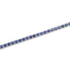 14K White Gold Sapphire Tennis Bracelet 1002572321