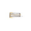 Estate 14K Yellow & White Gold Twin Towers Diamond Ladies Brooch