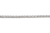 14K White Gold Round and Emerald Cut Diamond Bracelet