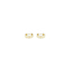 14K Yellow Gold Huggie Hoop Earrings, 2.2g