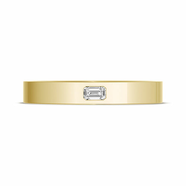 Tacori Bezel Set Diamond Wedding Band in High Polish 150-3.5YDSM