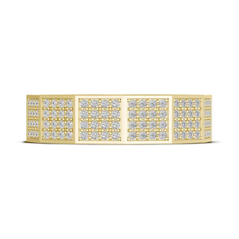 Tacori Couple Diamond Faceted 6mm Eternity Wedding Band 152-6YDSM