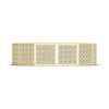 Tacori Couple Diamond Faceted 6mm Eternity Wedding Band 152-6YDSM