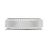 Tacori Bevel Edge 7mm Brushed Finish Diamond Wedding Band 1547WDBLG