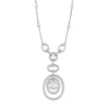 18K White Gold Diamond Necklace