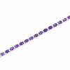 18K White Gold Amethyst and Diamond Ladies Tennis Bracelet, 11.22g