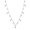 14K White Gold Diamond Chain, 4.40g