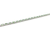 14K White Gold Diamond and Tsavorite Garnet Gemstone Tennis Bracelet