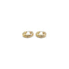 Estate 18K Yellow Gold Huggie Earrings, 3.7g