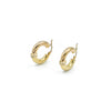Estate 18K Yellow Gold Huggie Earrings, 3.7g