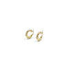 Estate 18K Yellow Gold Huggie Earrings, 3.7g