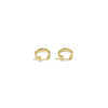 14K Yellow Gold Small Hoop Earrings, 1.1g