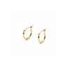 14K Yellow Gold Small Hoop Earrings, 0.7g