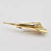 18K Yellow &amp; White Gold Diamond Floral Vase Boutonniere Brooch