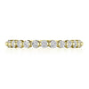 Tacori Sculpted Crescent Round Diamond Wedding Band 266634B34Y