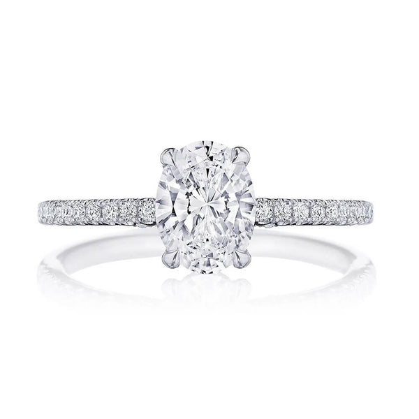 Tacori Half-Way Oval Solitaire Engagement Ring 267015OV11.5x8.5